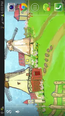 Cartoon windmill android App screenshot 0